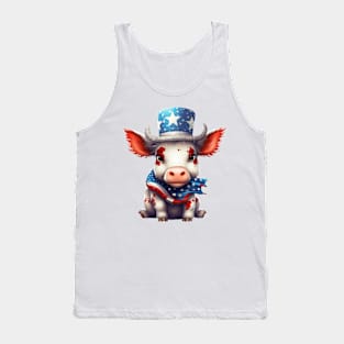 Patriot Farm Cow Tank Top